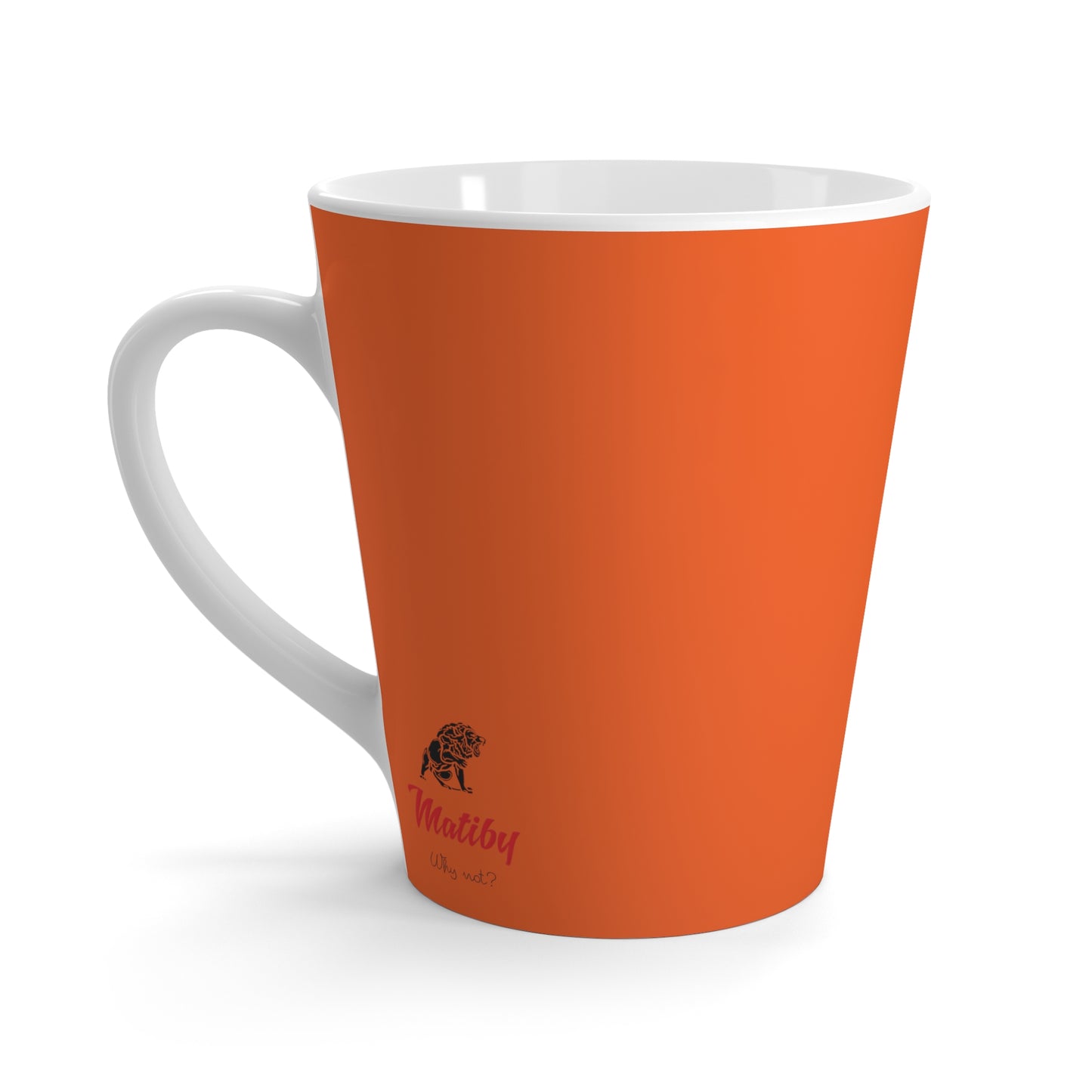 Matiby Lion Mug, Orange