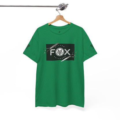 Silver Fox Scissors Unisex Heavy Cotton Tee