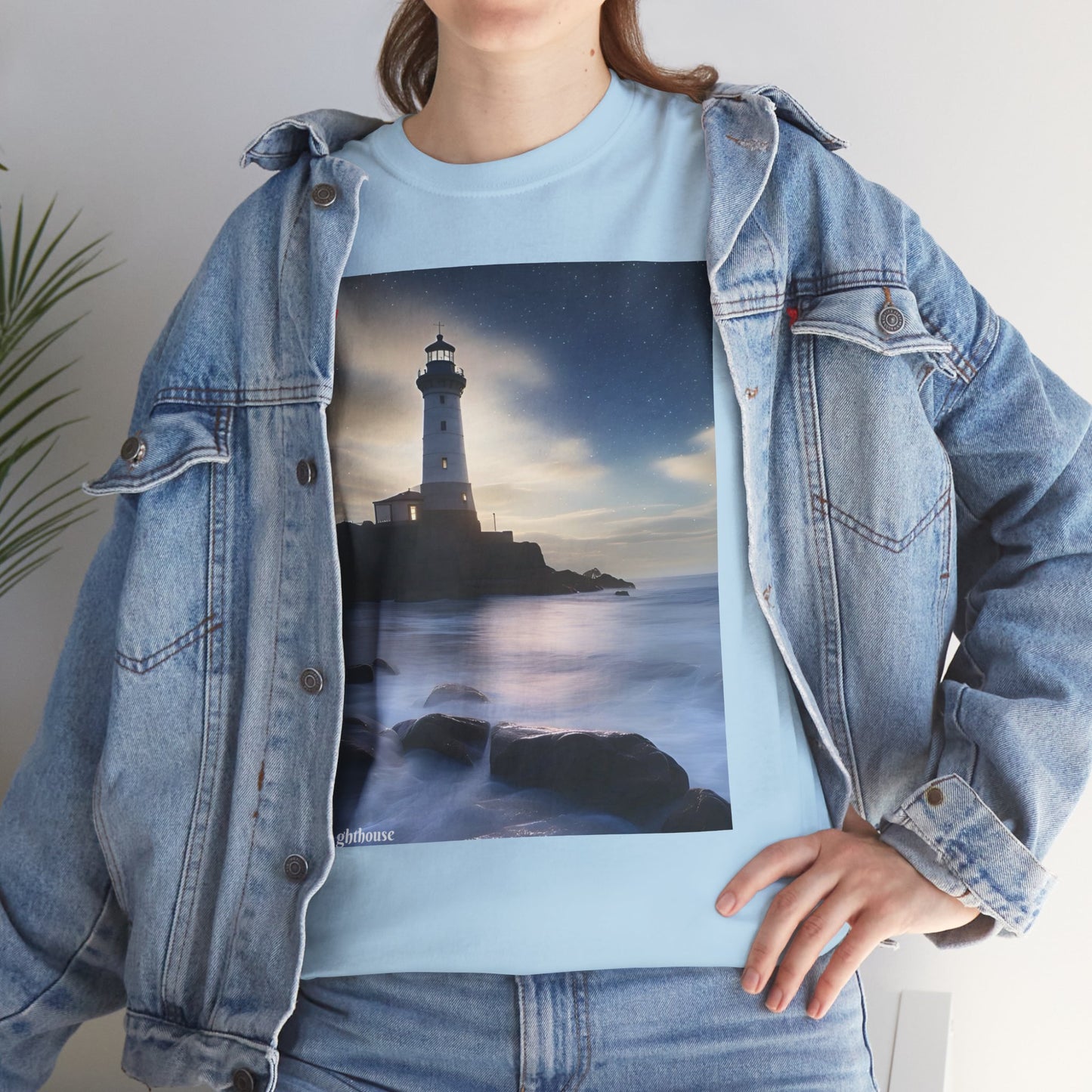 Lighthouse Unisex Heavy Cotton Tee