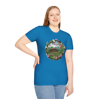 Floral Landscape Unisex Softstyle T-Shirt