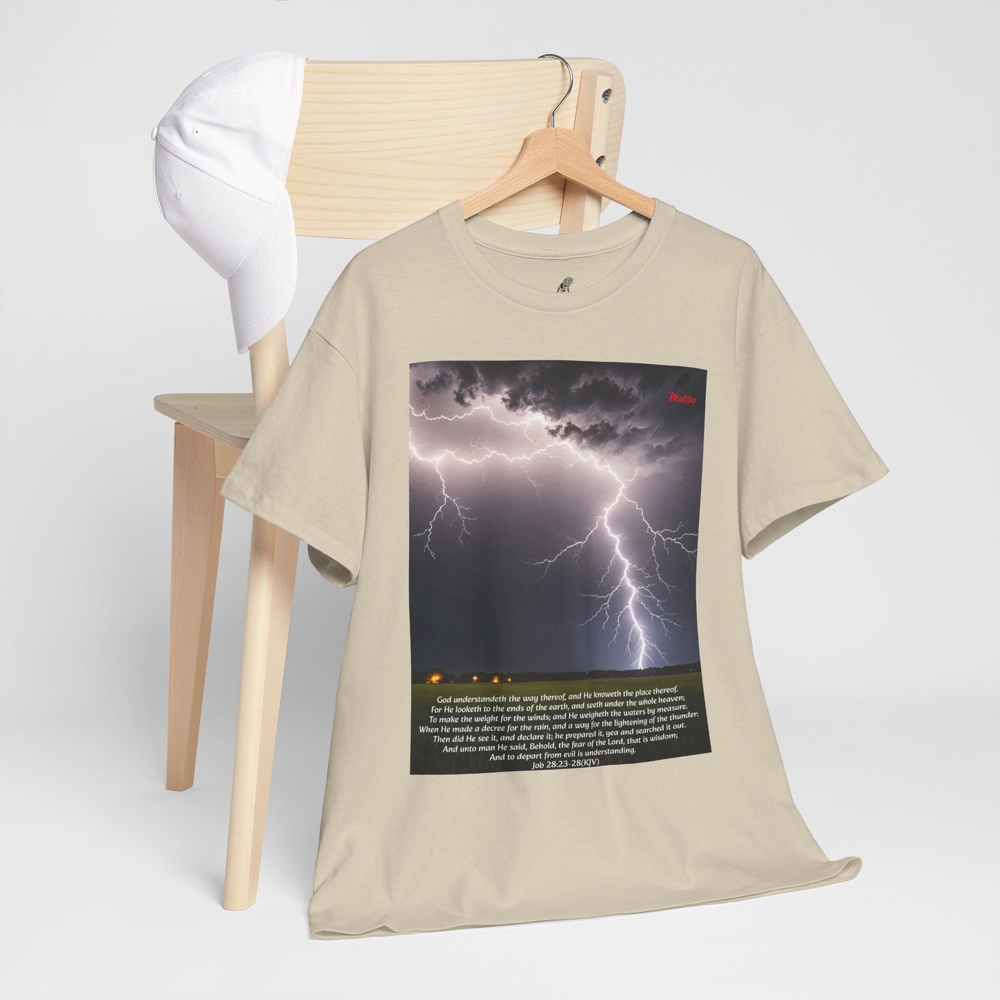 Lightning Style Fear of the Lord Unisex Heavy Cotton Tee