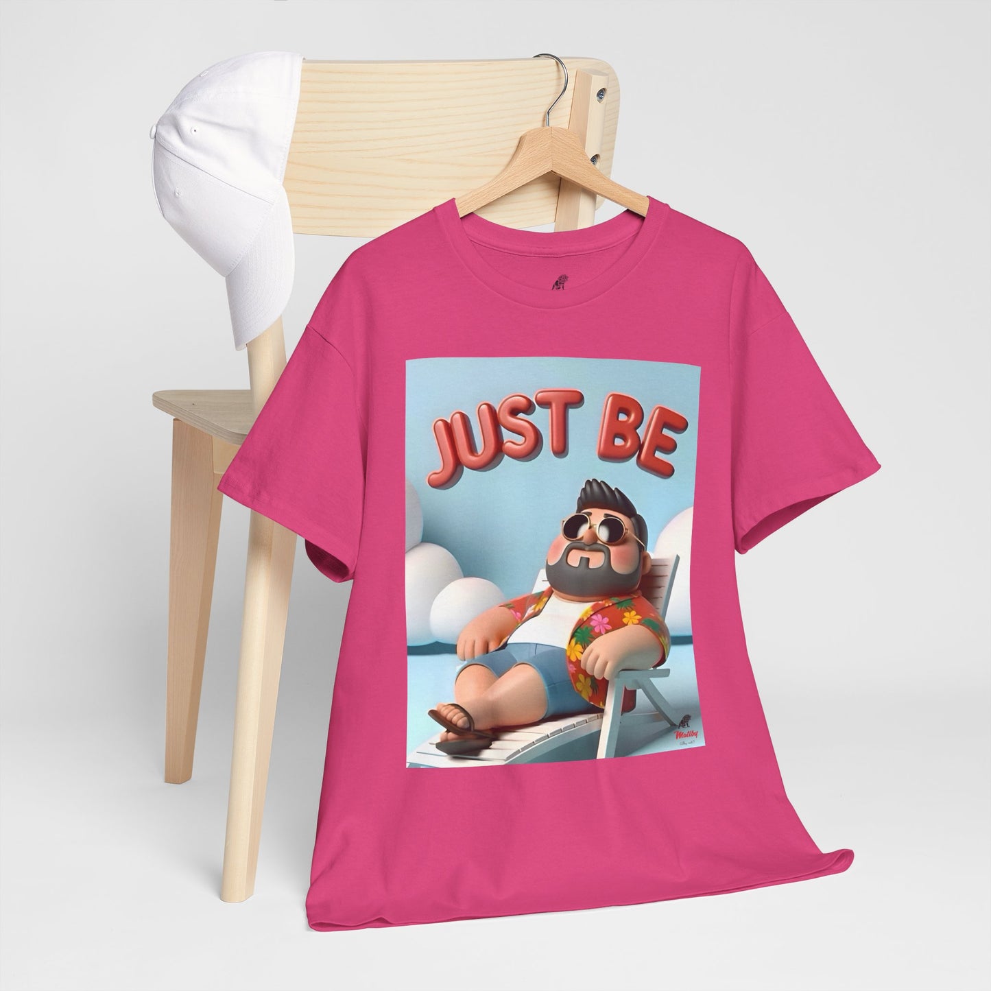 Just Be Unisex Heavy Cotton Tee