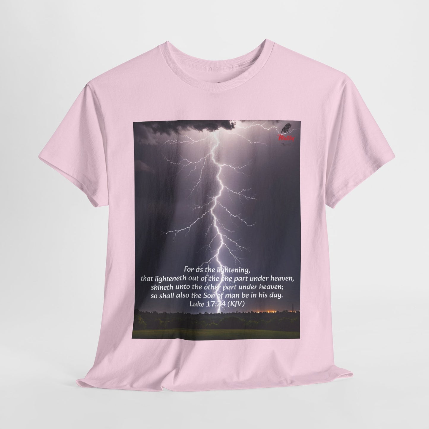 Lightning Style Son of man Unisex Heavy Cotton Tee