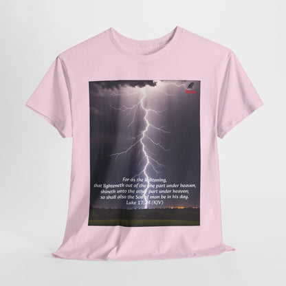 Lightning Style Son of man Unisex Heavy Cotton Tee