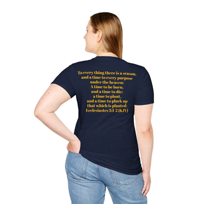 Bible Speaks Ecclesiastes 1:1-2 Unisex Softstyle T-Shirt