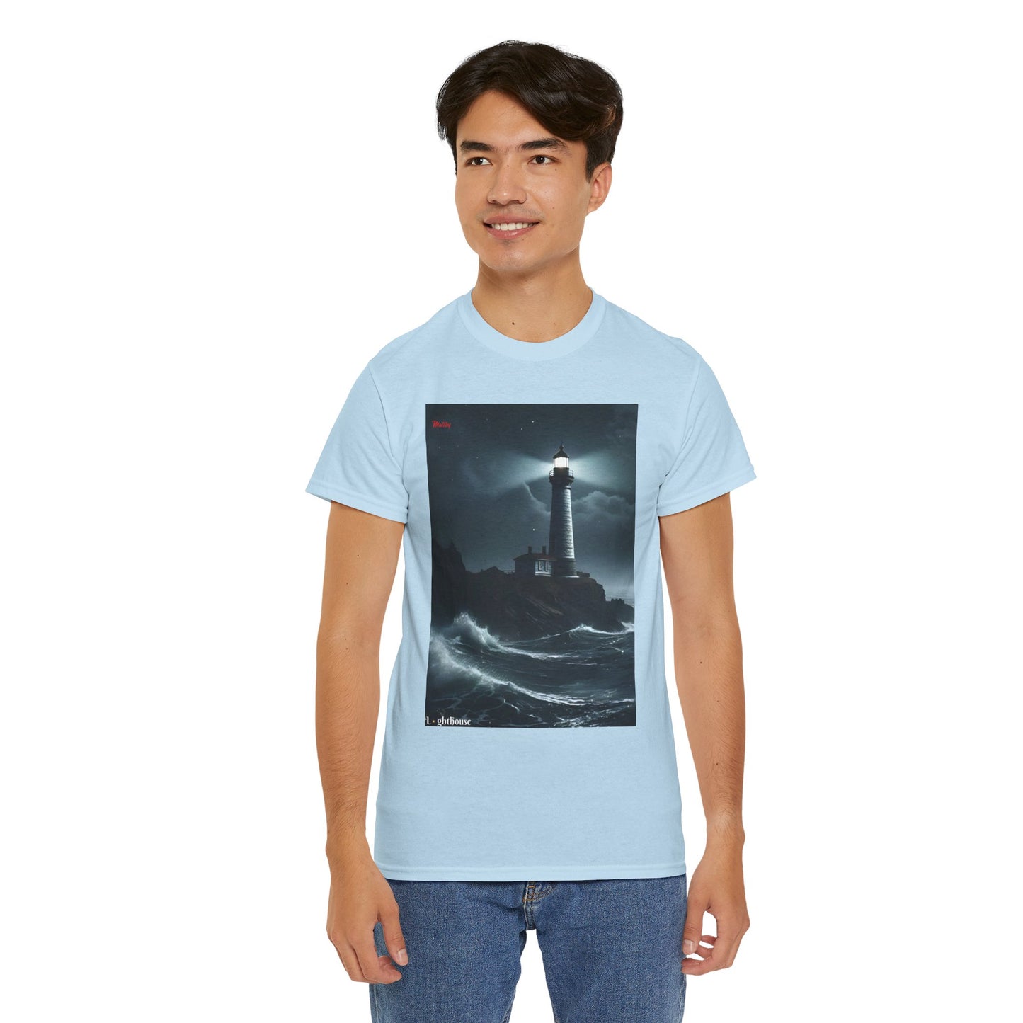 Lighthouse Unisex Heavy Cotton Tee