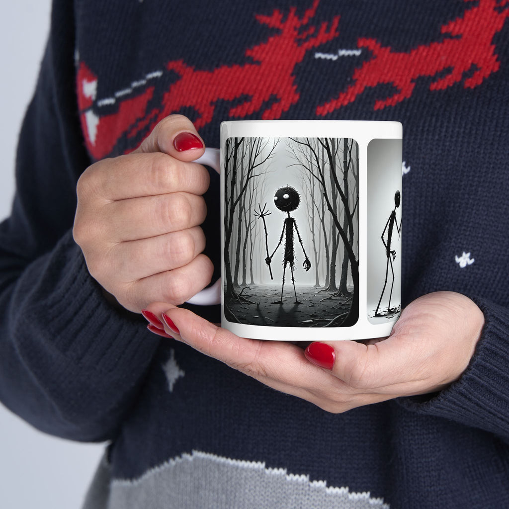 The Stick-To-It Species #9 White Ceramic Mug – Anatomy of Optimism Cup 11oz/15oz