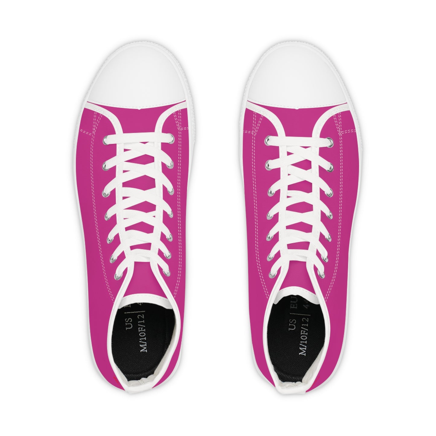 Dark Pink High Top Sneakers