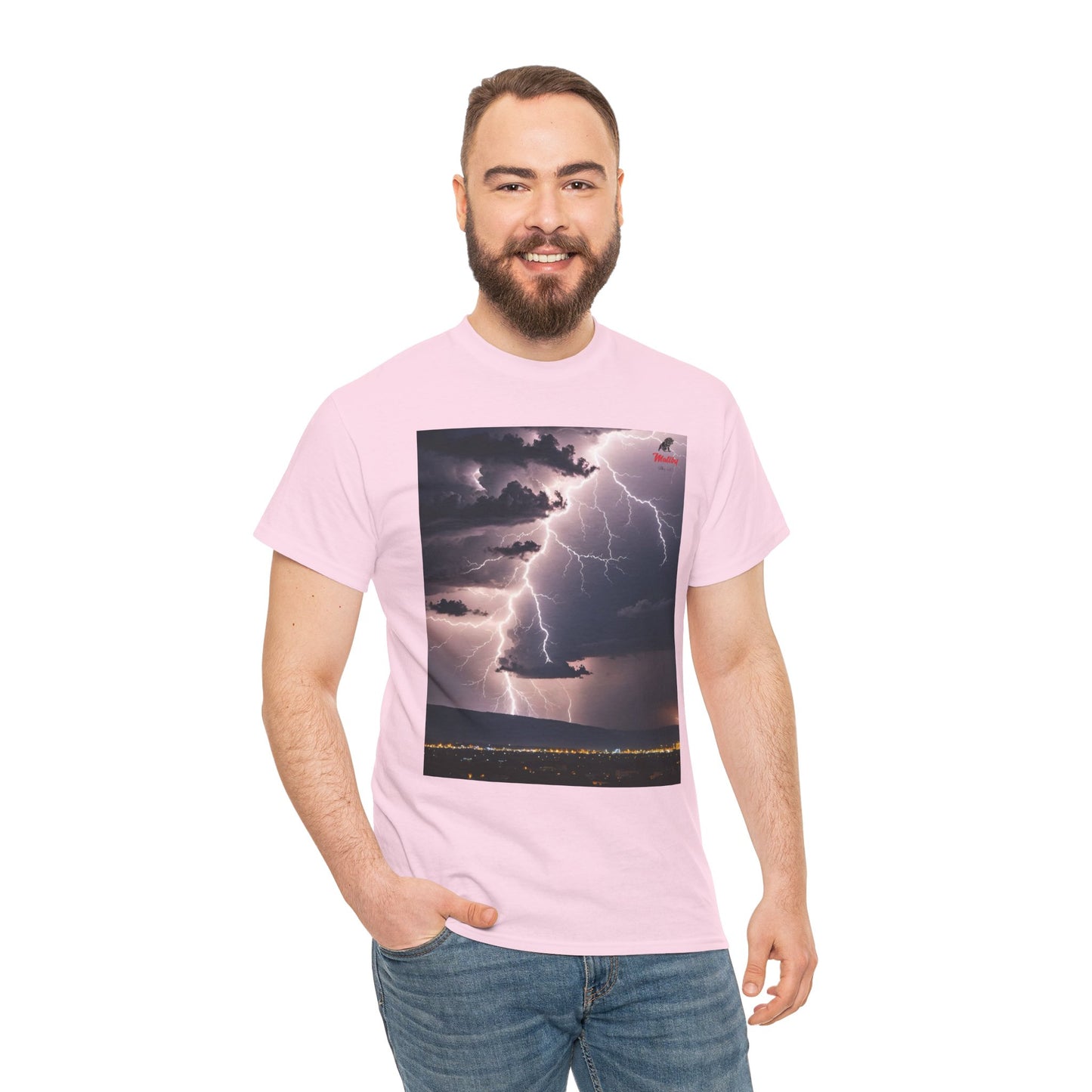 Lightning Style Unisex Heavy Cotton Tee