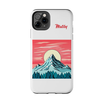 Sunset Mountain Tough Phone Cases