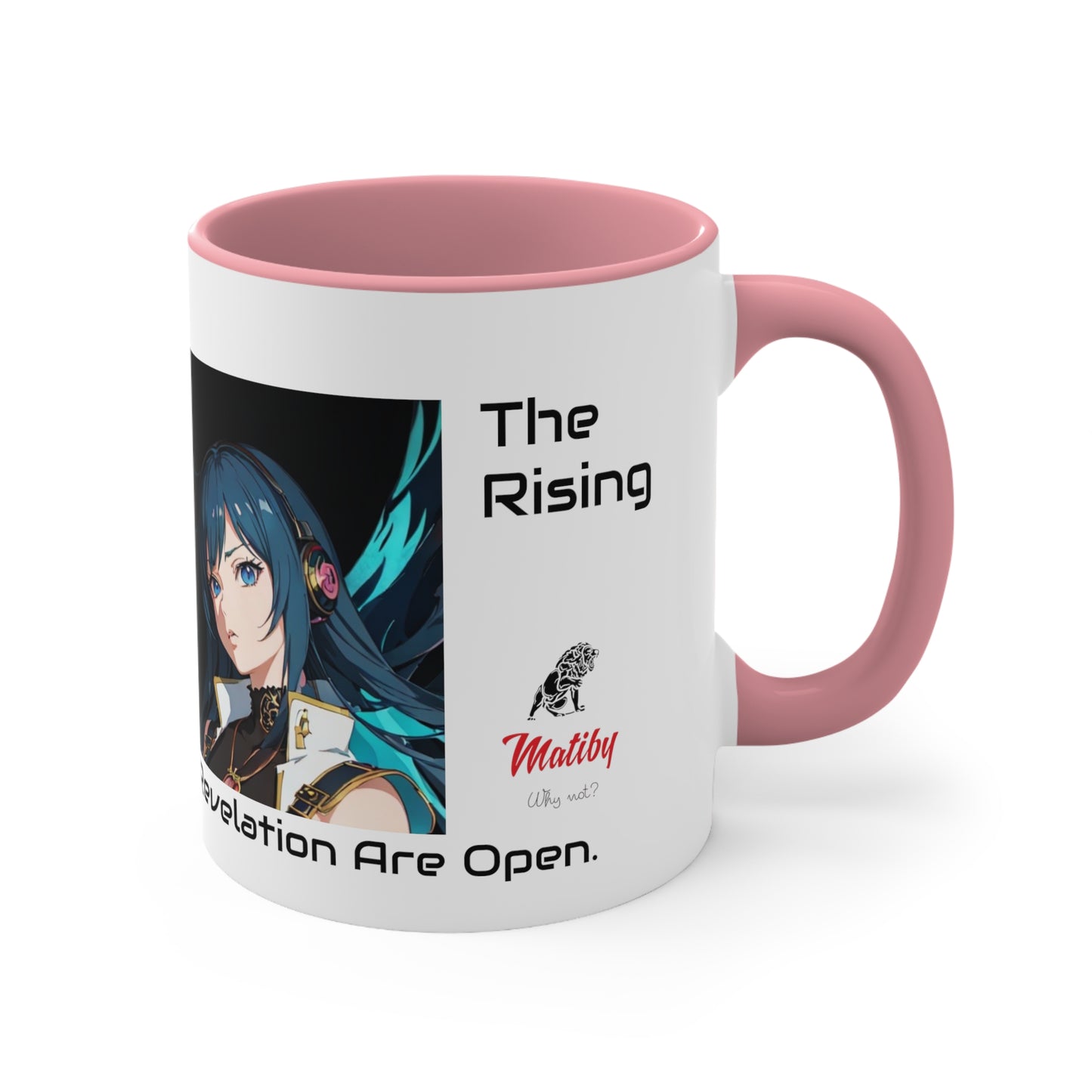 The Rising Accent Mug, 11oz