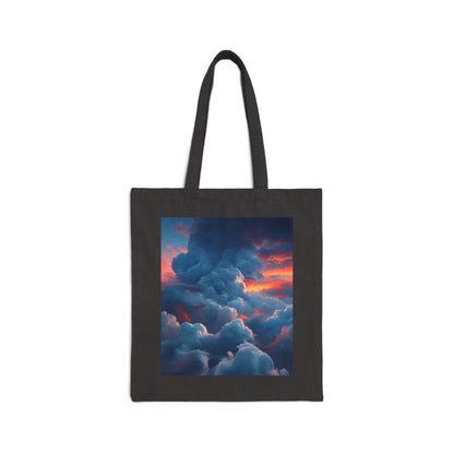 Sunrise/Sunset Cotton Canvas Tote Bag