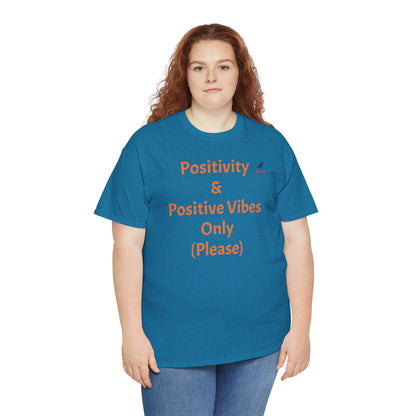 Positivity Unisex Heavy Cotton Tee