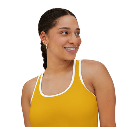 Women's Yellow Tank Top (AOP)