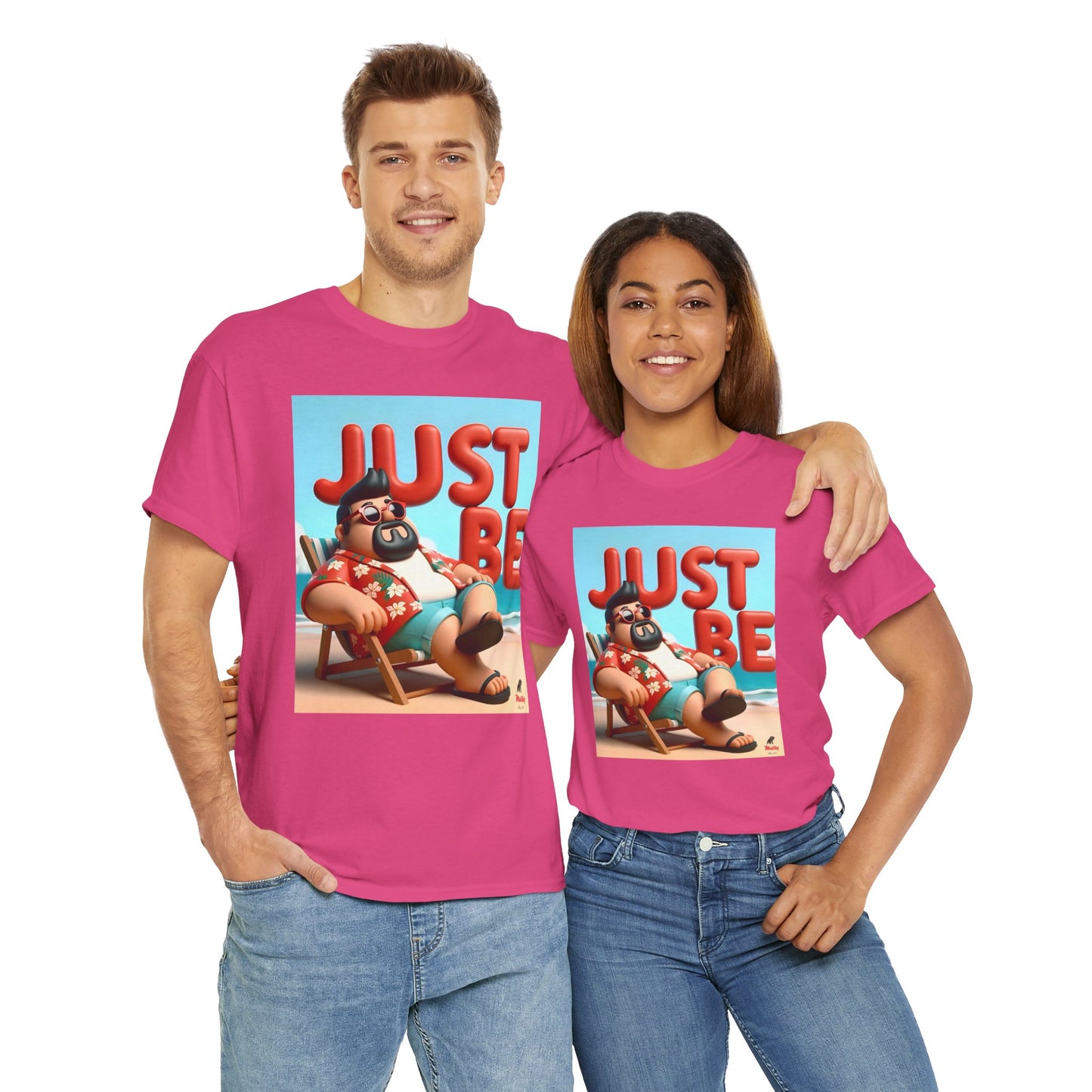 Just Be Unisex Heavy Cotton Tee