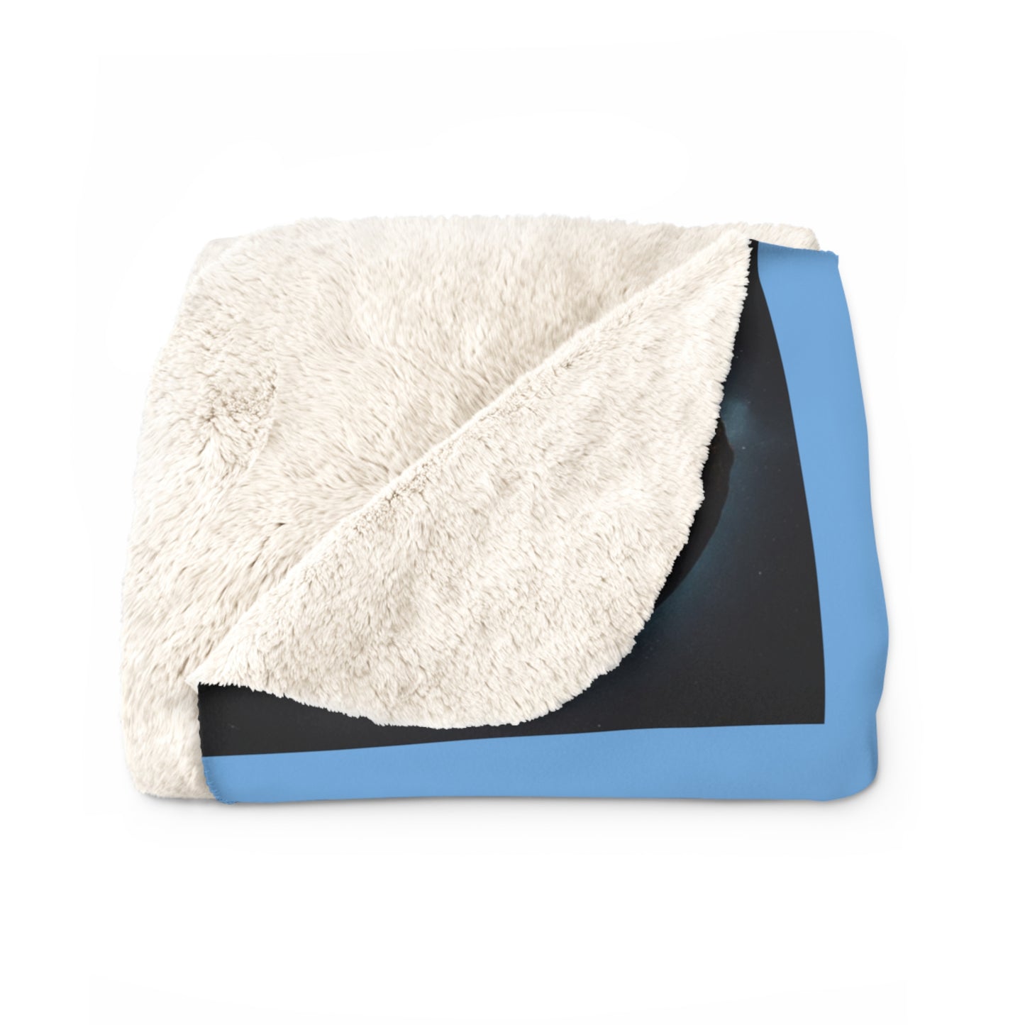 Matiby MEK Teal Sherpa Fleece Blanket