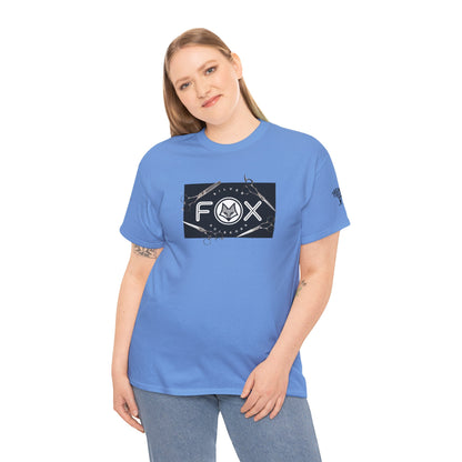 Silver Fox Scissors Unisex Heavy Cotton Tee