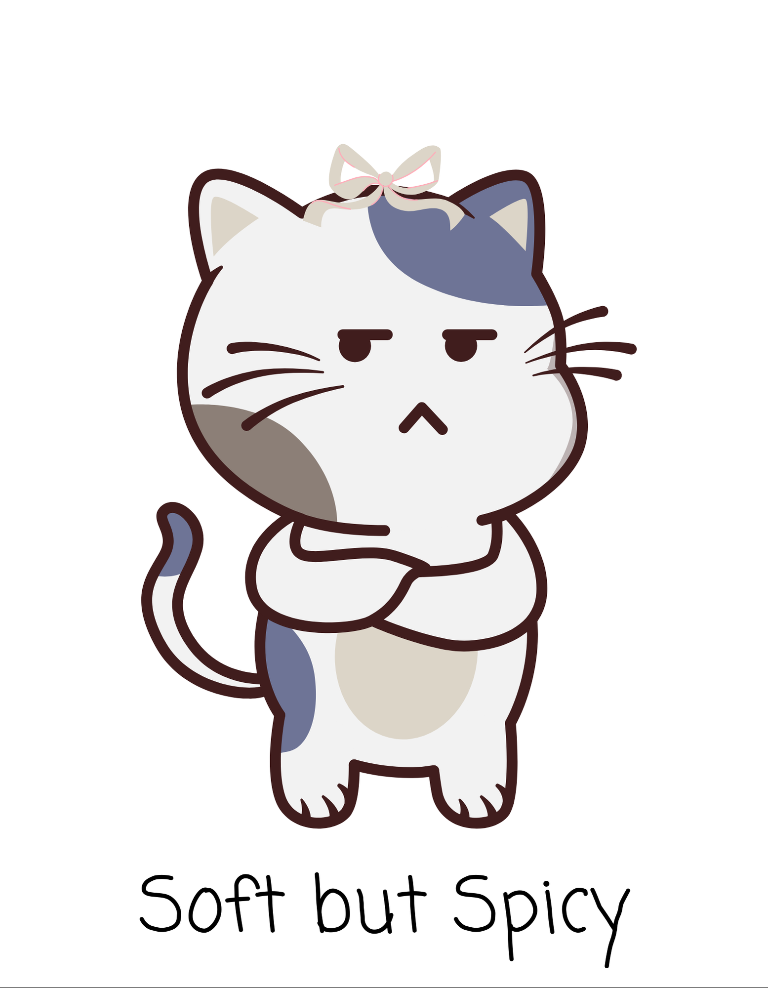 Cute Soft But Spicy Kitty White Ceramic Mug – 'So Fluffy' Cat 11oz & 15oz Tea Cup