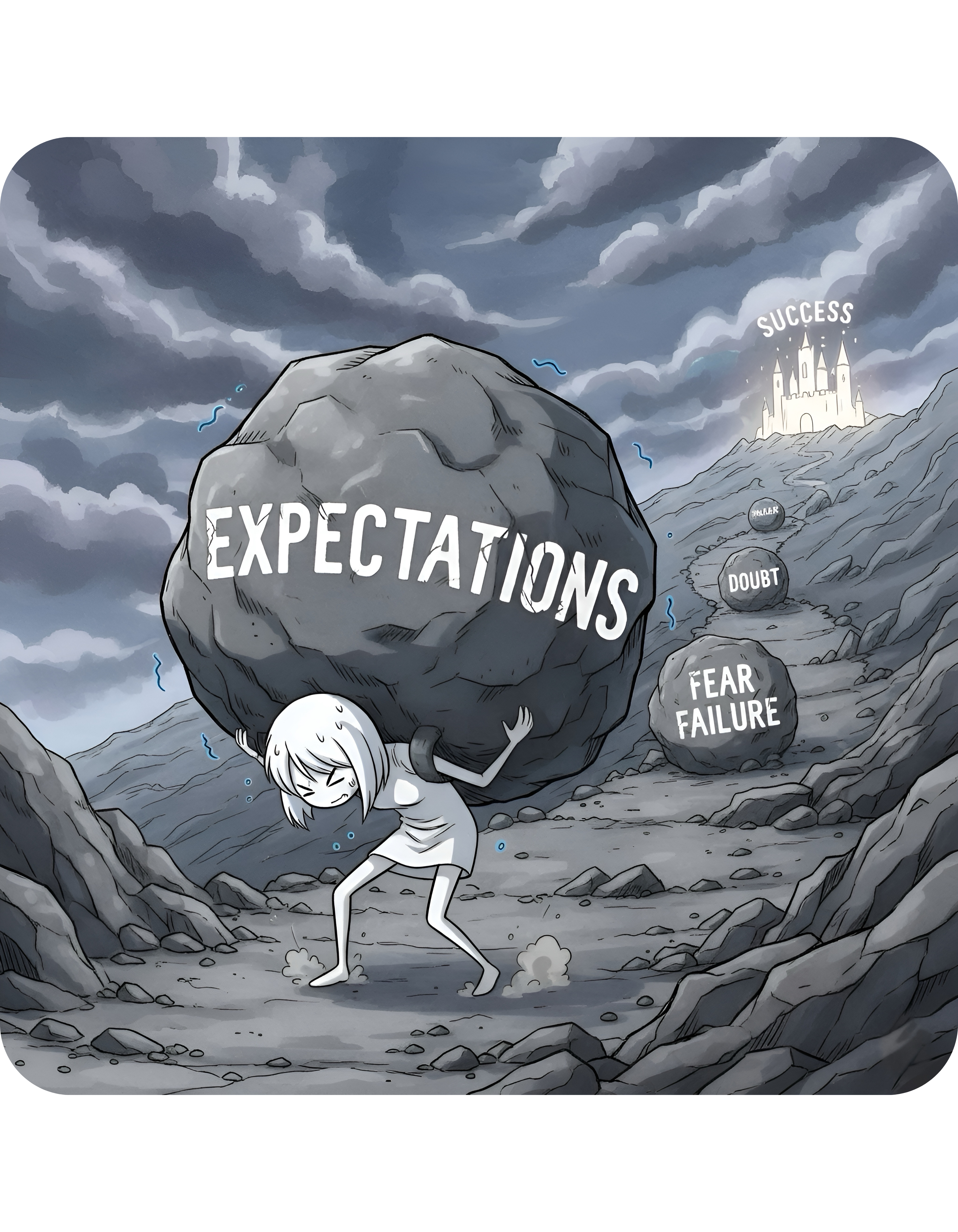 Unbreakable Women Battling "Invisible Disabilities" White Ceramic Mug, (11oz, 15oz), Overcoming Expectations Female Warrior Cup