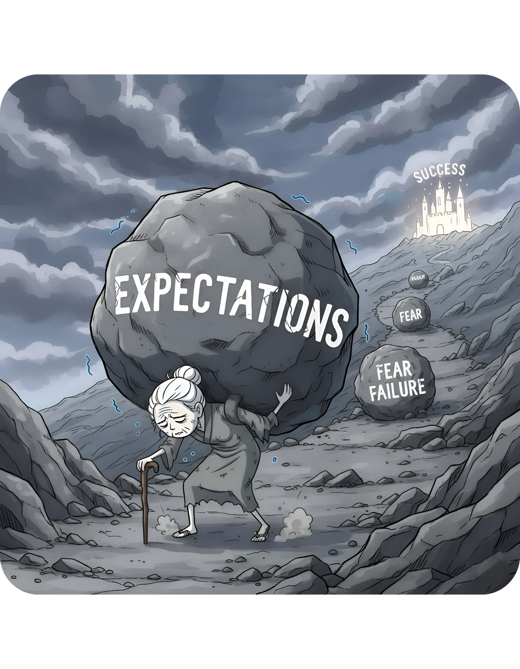 Unbreakable Women Battling "Invisible Disabilities" White Ceramic Mug, (11oz, 15oz), Overcoming Expectations Female Warrior Cup