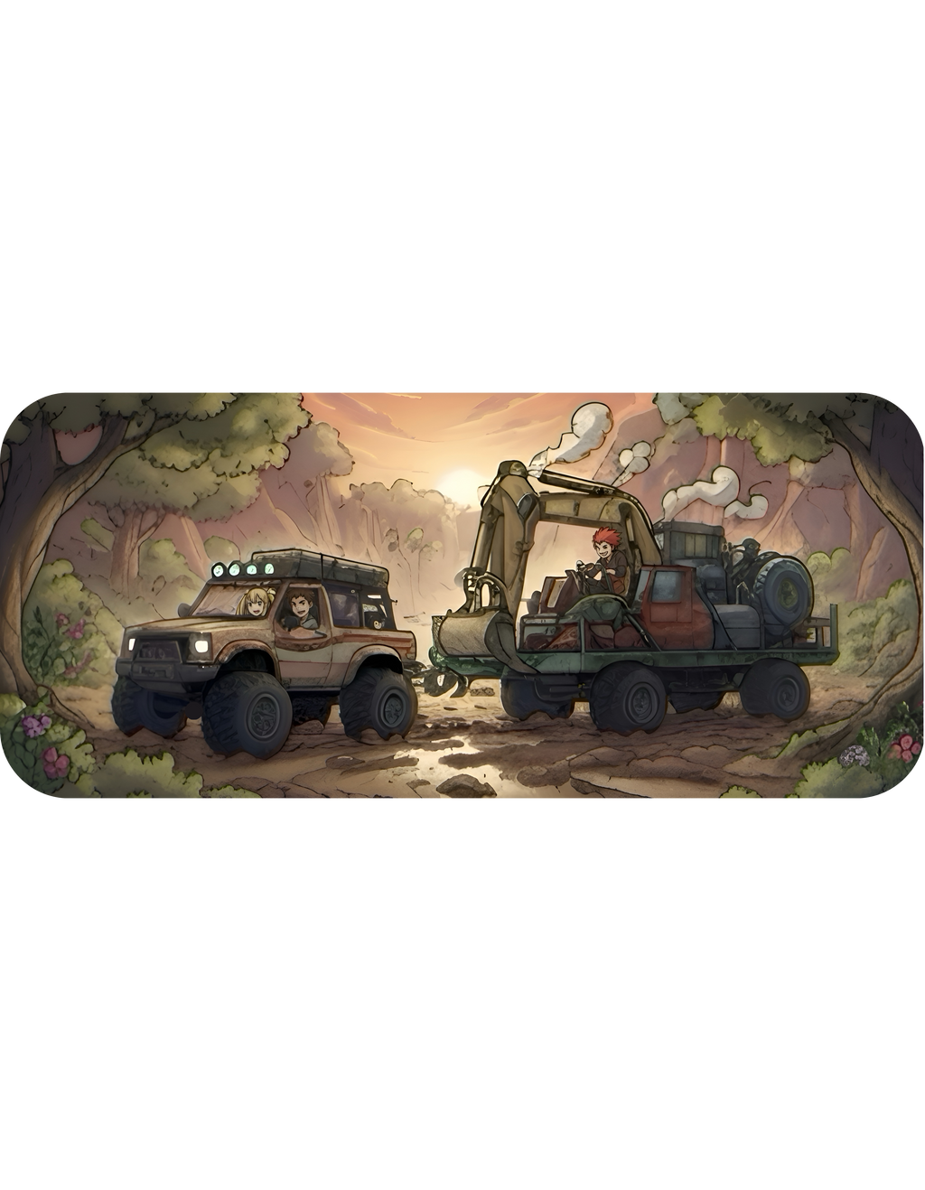 Adventure 4x4 Trucks #34, Future Investment Bankers On The Move White Ceramic Mug — Find Your Path To The Essentials Cup (11oz & 15oz)