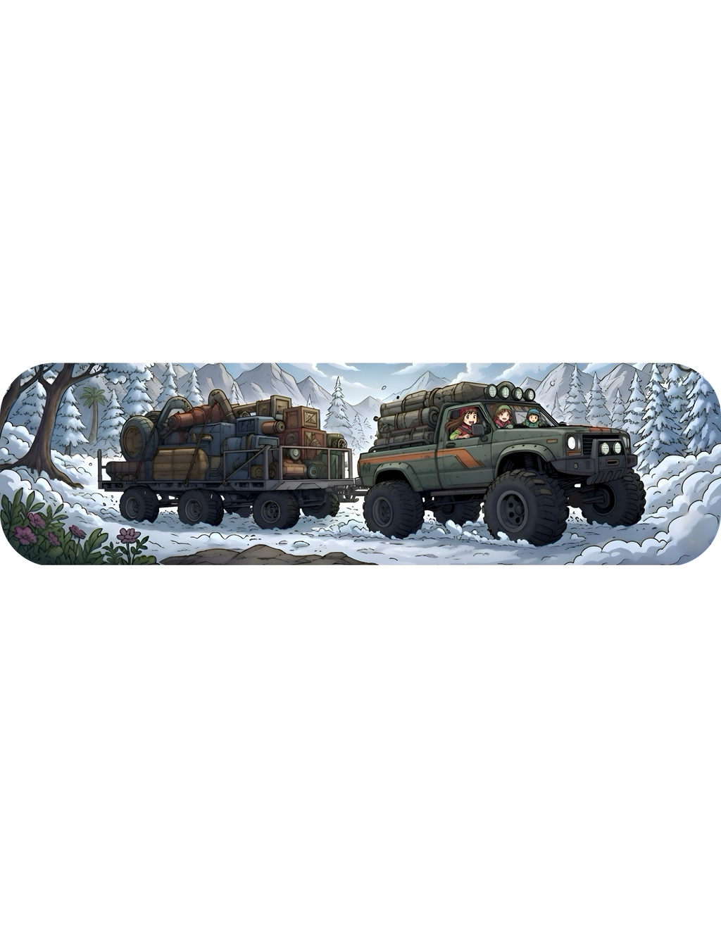 Adventure 4x4 Trucks #40, Raising Kids, Raising Dust White Ceramic Mug — Soccer Mom? Nah, Find Your Path To The Essentials Cup (11oz & 15oz)