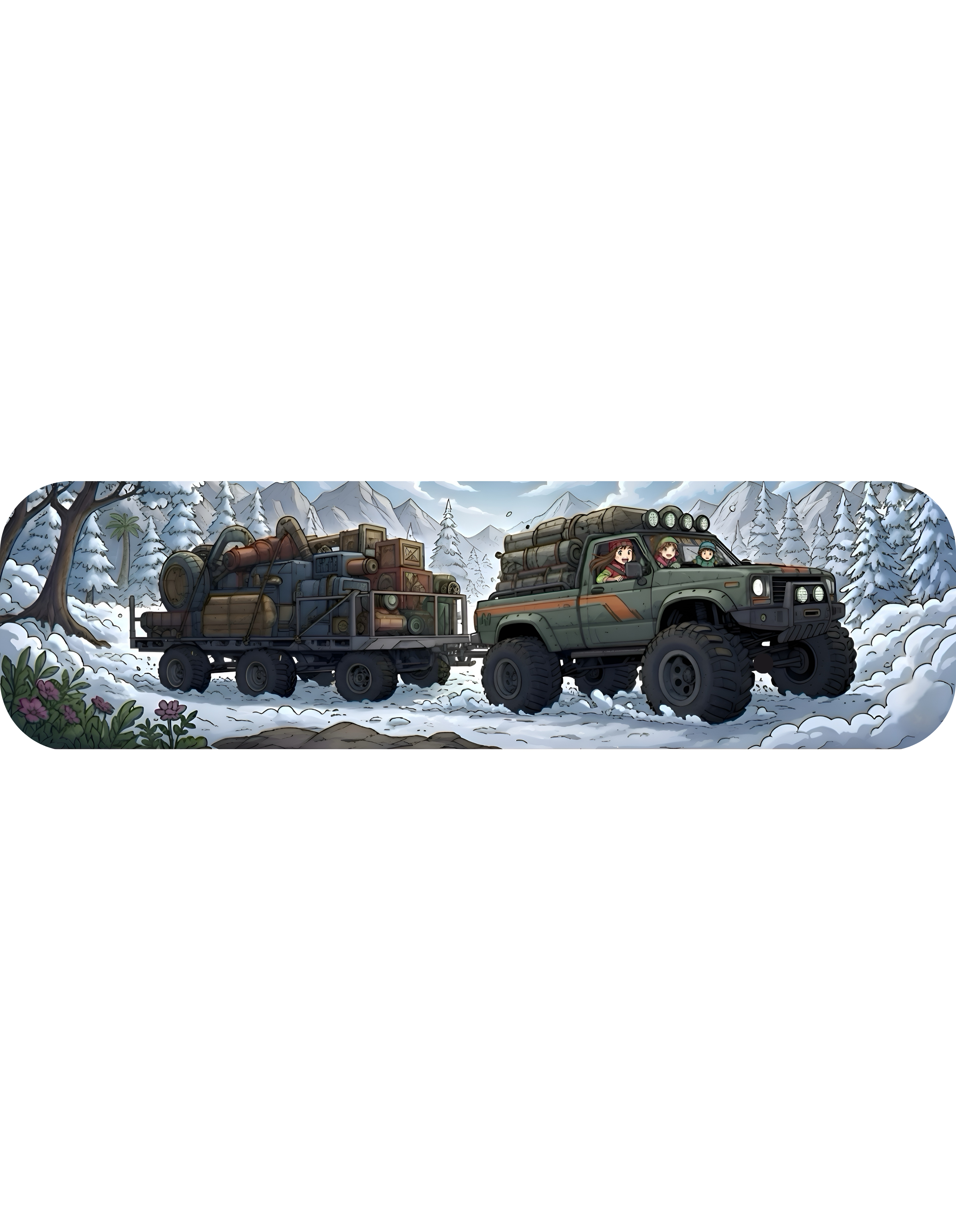 Adventure 4x4 Trucks #40, Raising Kids, Raising Dust White Ceramic Mug — Soccer Mom? Nah, Find Your Path To The Essentials Cup (11oz & 15oz)