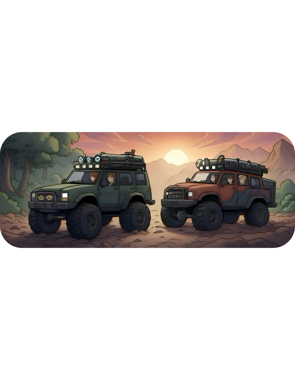 Adventure 4x4 Trucks #43, Future Engineers On The Move White Ceramic Mug — Find Your Path To The Essentials Cup (11oz & 15oz)