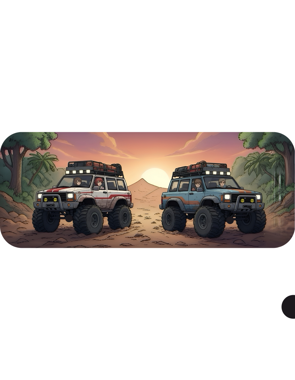Adventure 4x4 Trucks #49, Gals, Guys, Mud, & Beefy Rides White Ceramic Mug — Find Your Path To The Essentials Cup (11oz & 15oz)