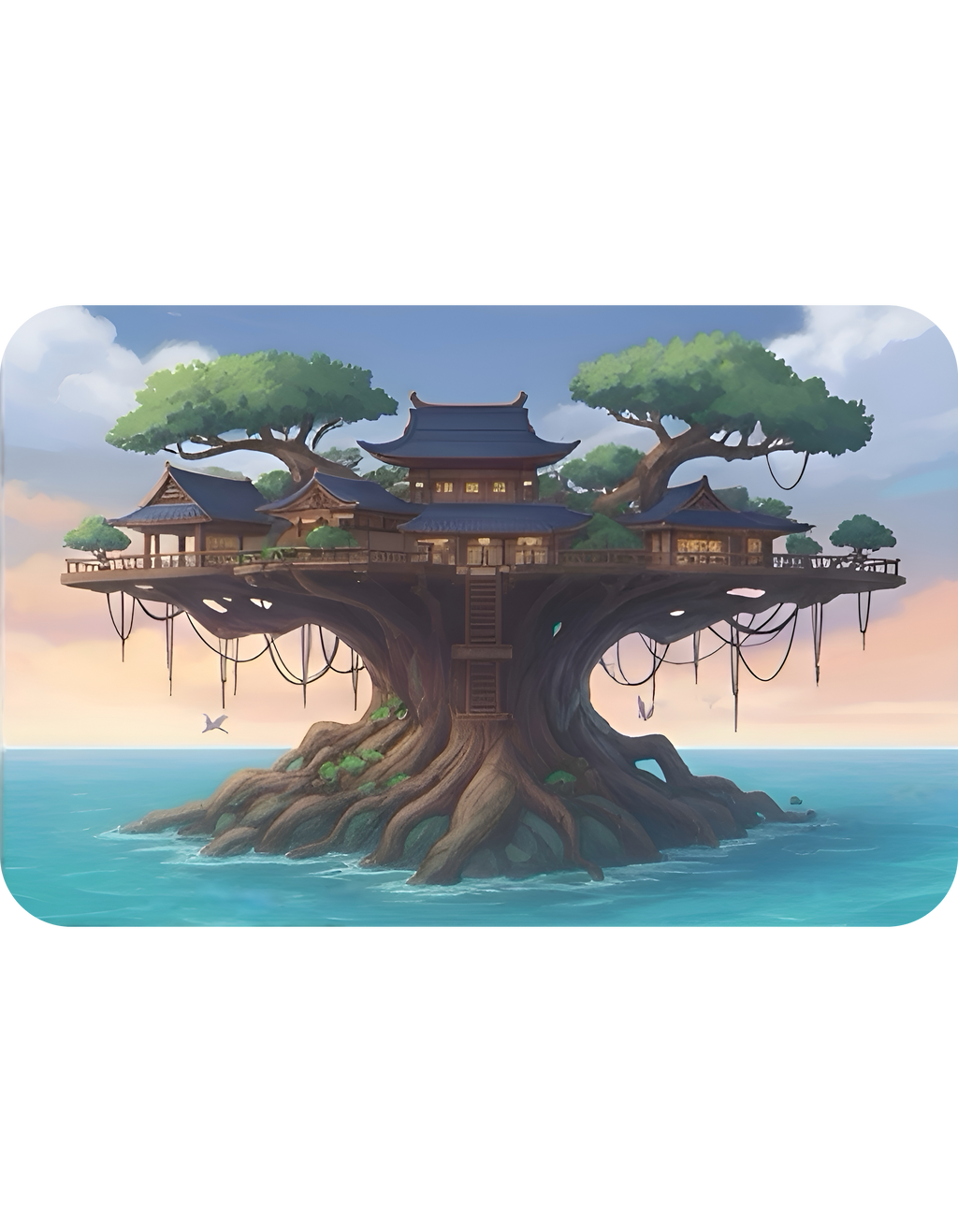 Cozy Architecture & Dreamy Landscapes #6 White Ceramic Mug – Homes Home Sweet Home Cup (11oz/15oz)