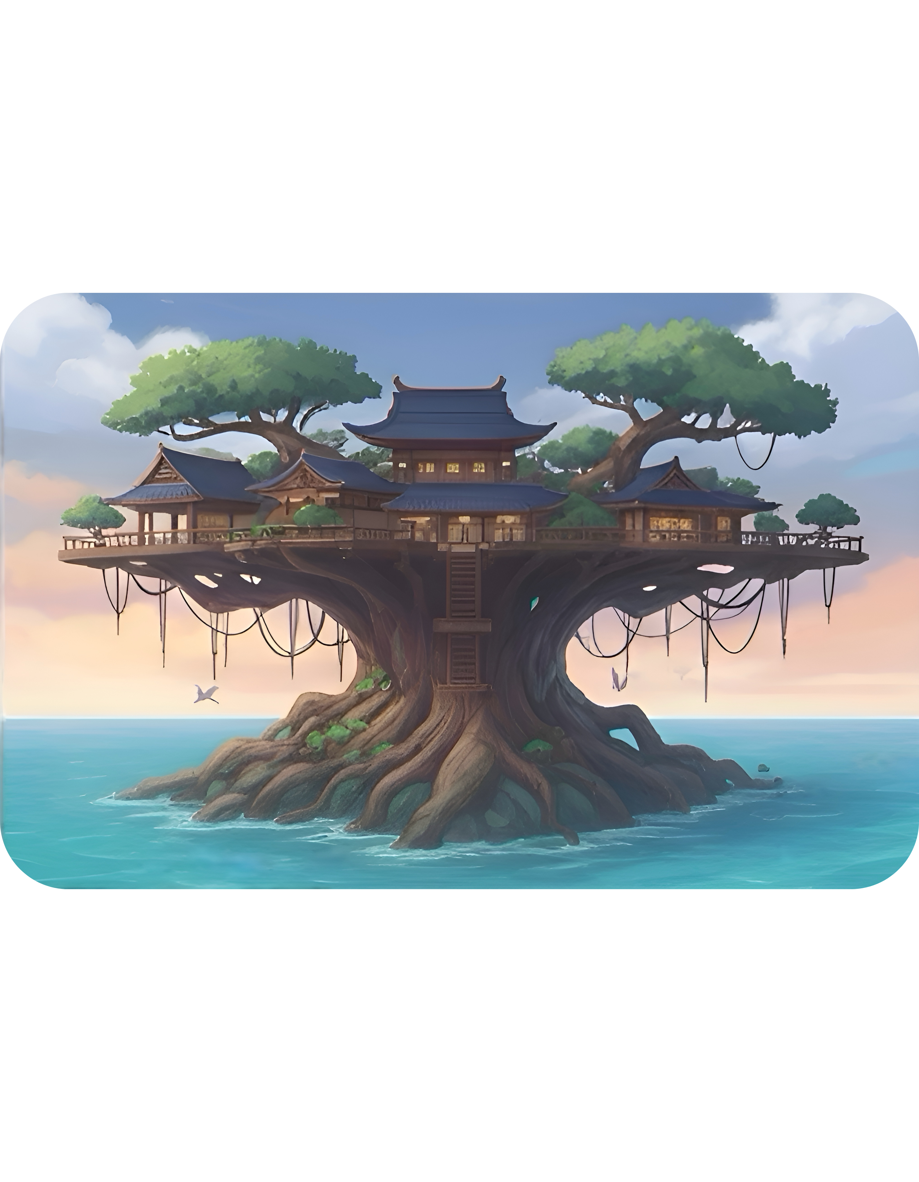 Cozy Architecture & Dreamy Landscapes #6 White Ceramic Mug – Homes Home Sweet Home Cup (11oz/15oz)