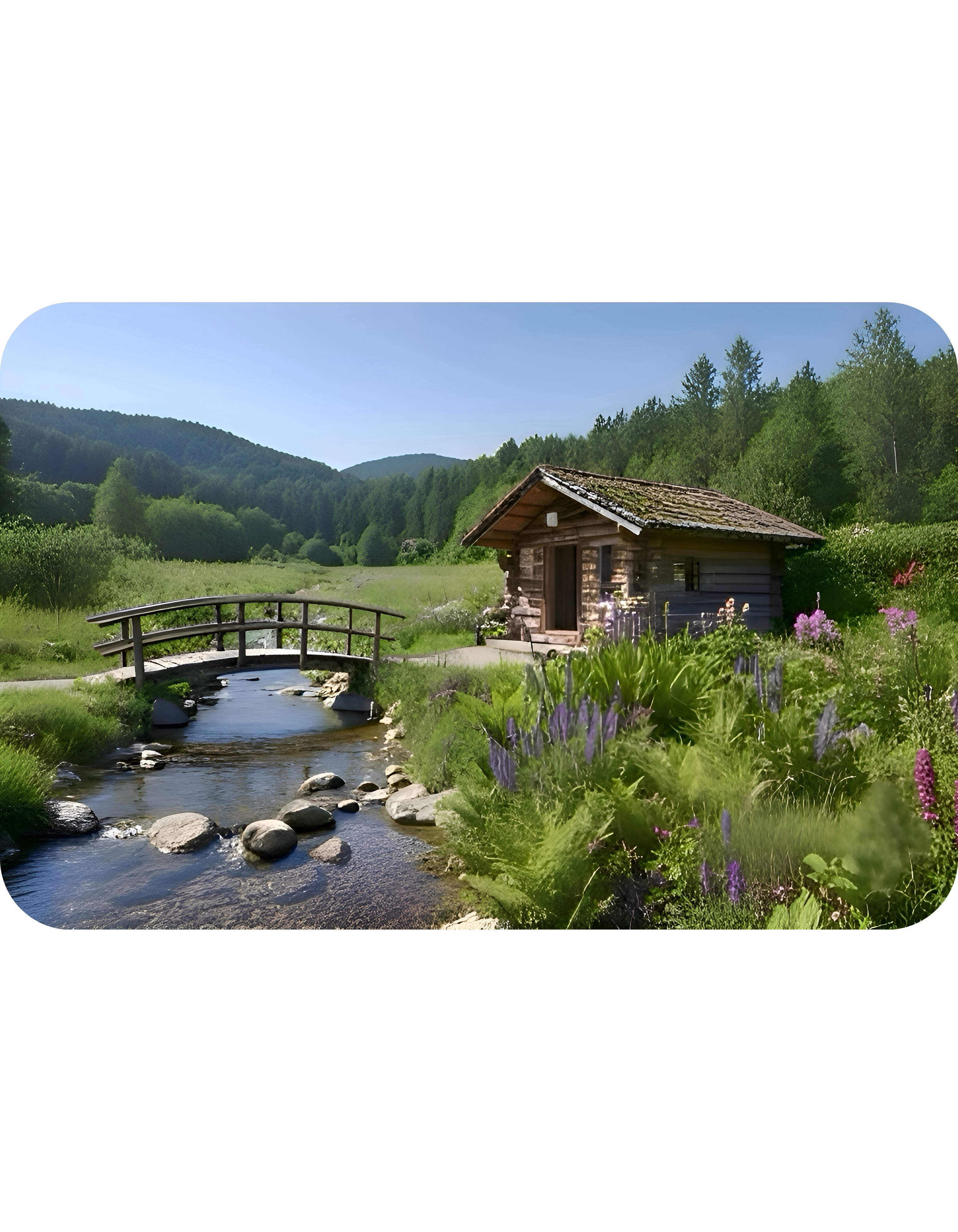 Cozy Architecture & Dreamy Landscapes #24 White Ceramic Mug – Homes Home Sweet Home Cup (11oz/15oz)