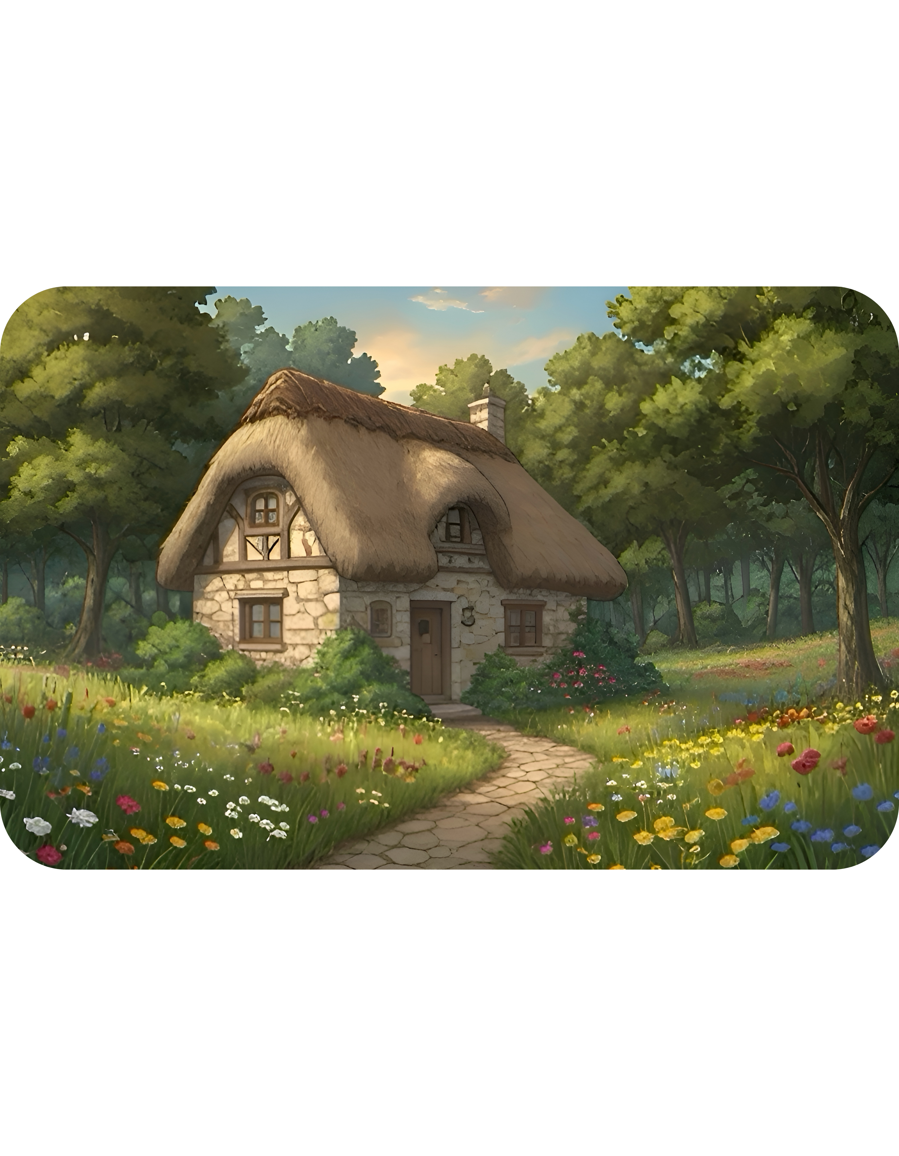 Cozy Architecture & Dreamy Landscapes #35 White Ceramic Mug – Homes Home Sweet Home Cup (11oz/15oz)