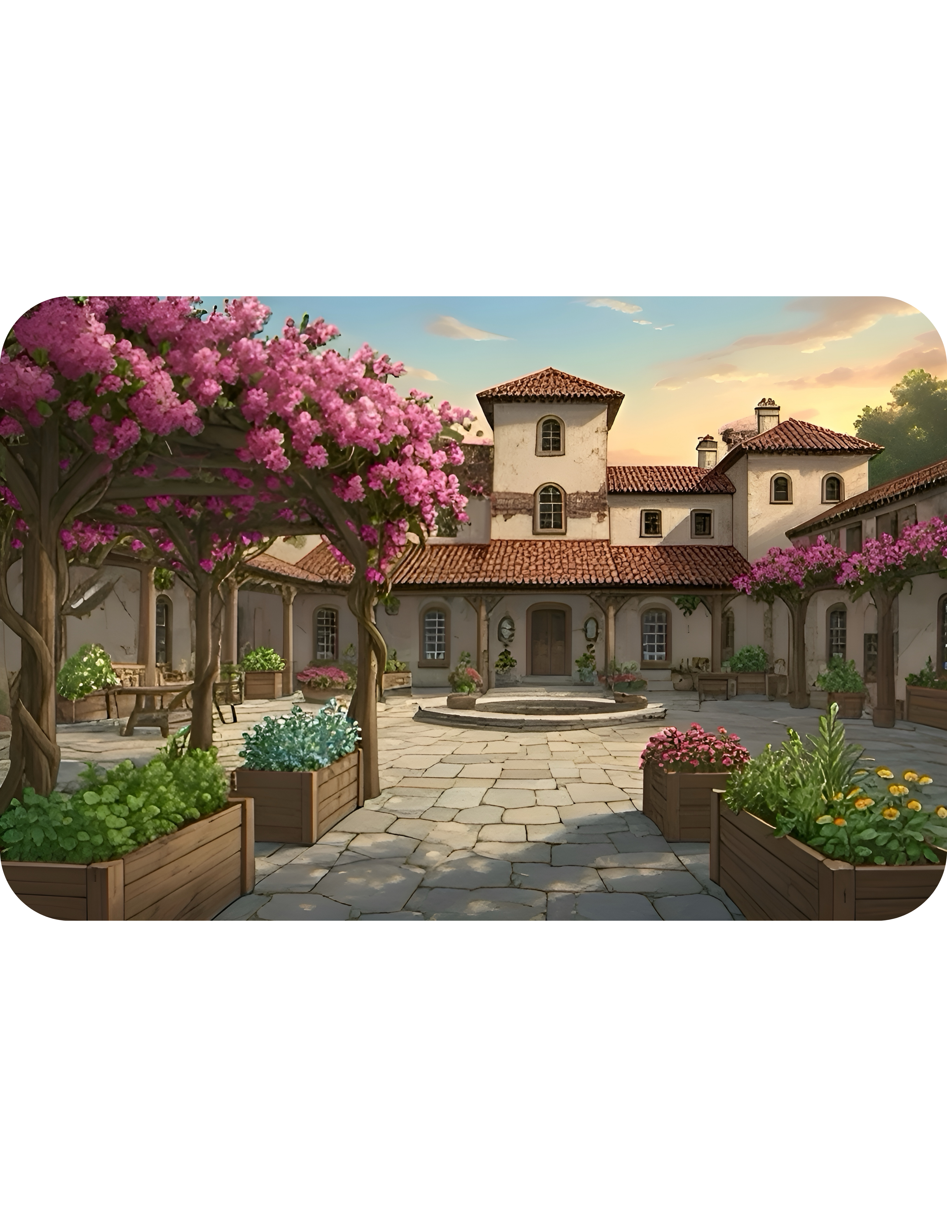 Cozy Architecture & Dreamy Landscapes #39 White Ceramic Mug – Homes Home Sweet Home Cup (11oz/15oz)