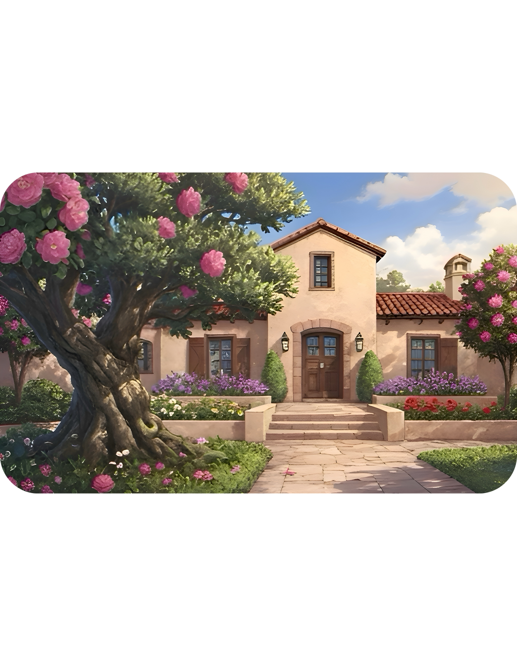 Cozy Architecture & Dreamy Landscapes #50 White Ceramic Mug – Homes Home Sweet Home Cup (11oz/15oz)