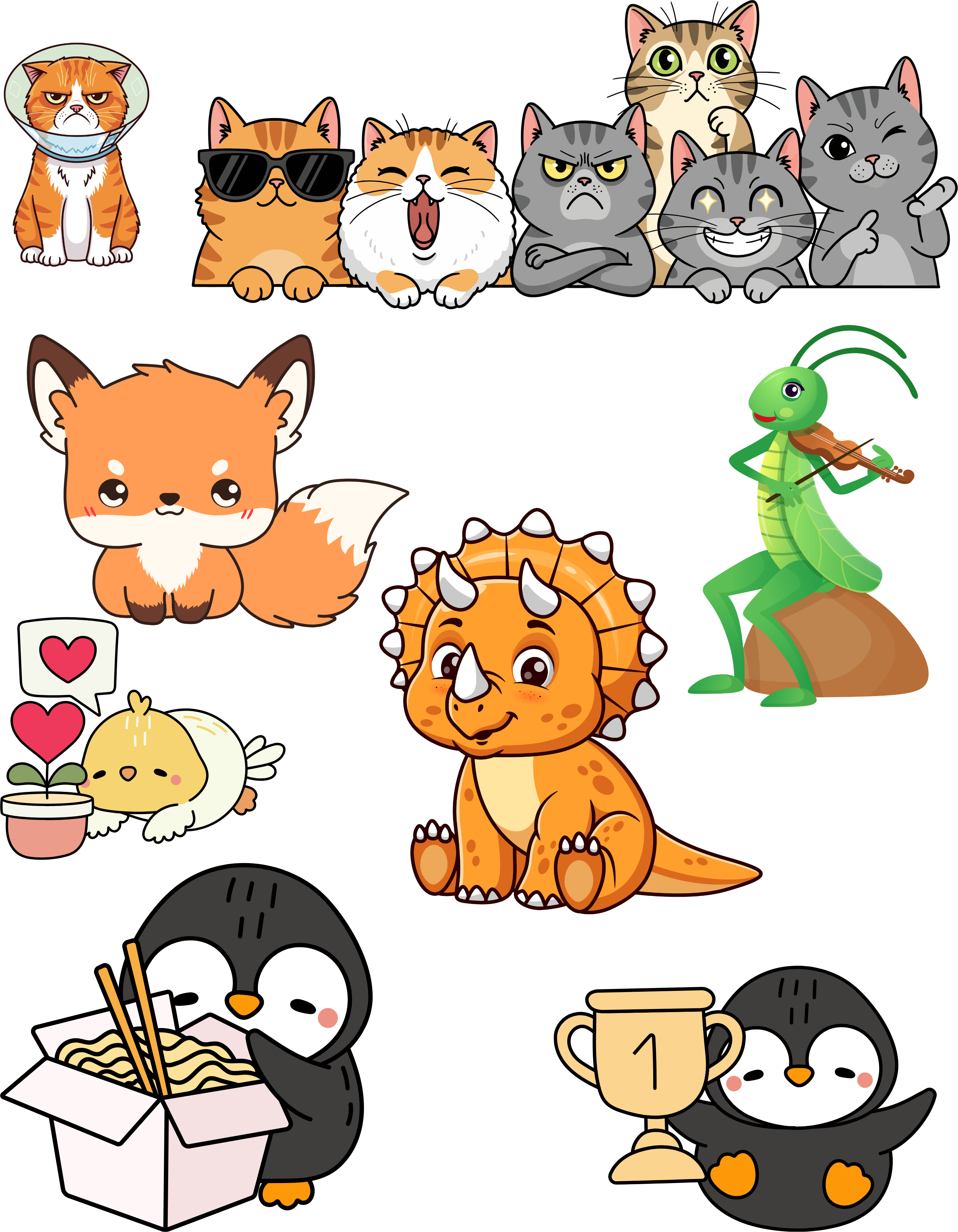 Playful & Cute Pets Decor #5 White Ceramic Mug — Adorable Animals To Brighten Your Day Cup (11oz & 15oz)