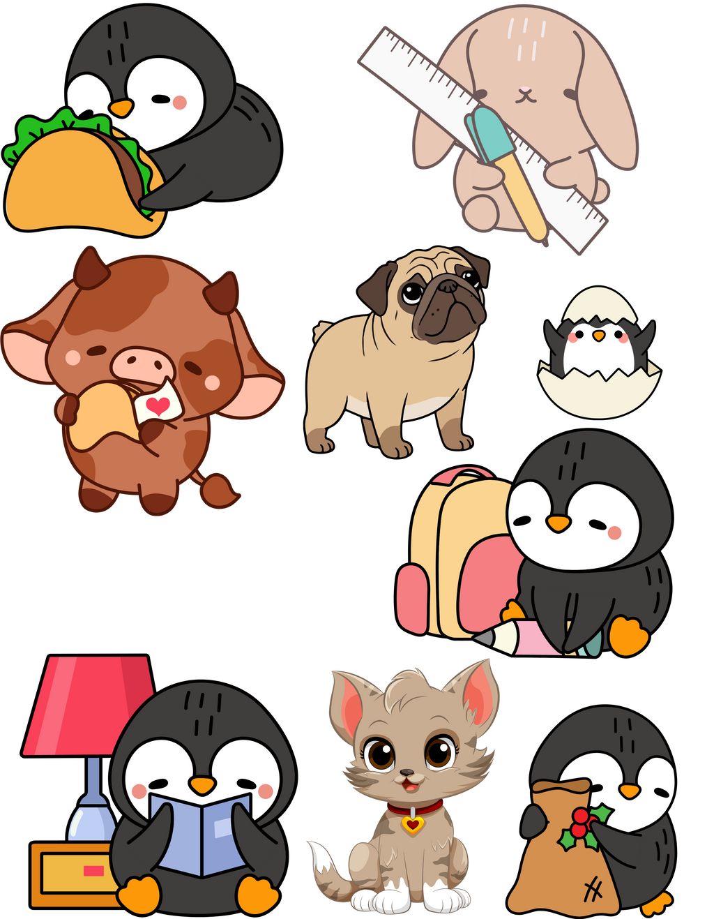 Playful & Cute Pets Decor #5 White Ceramic Mug — Adorable Animals To Brighten Your Day Cup (11oz & 15oz)