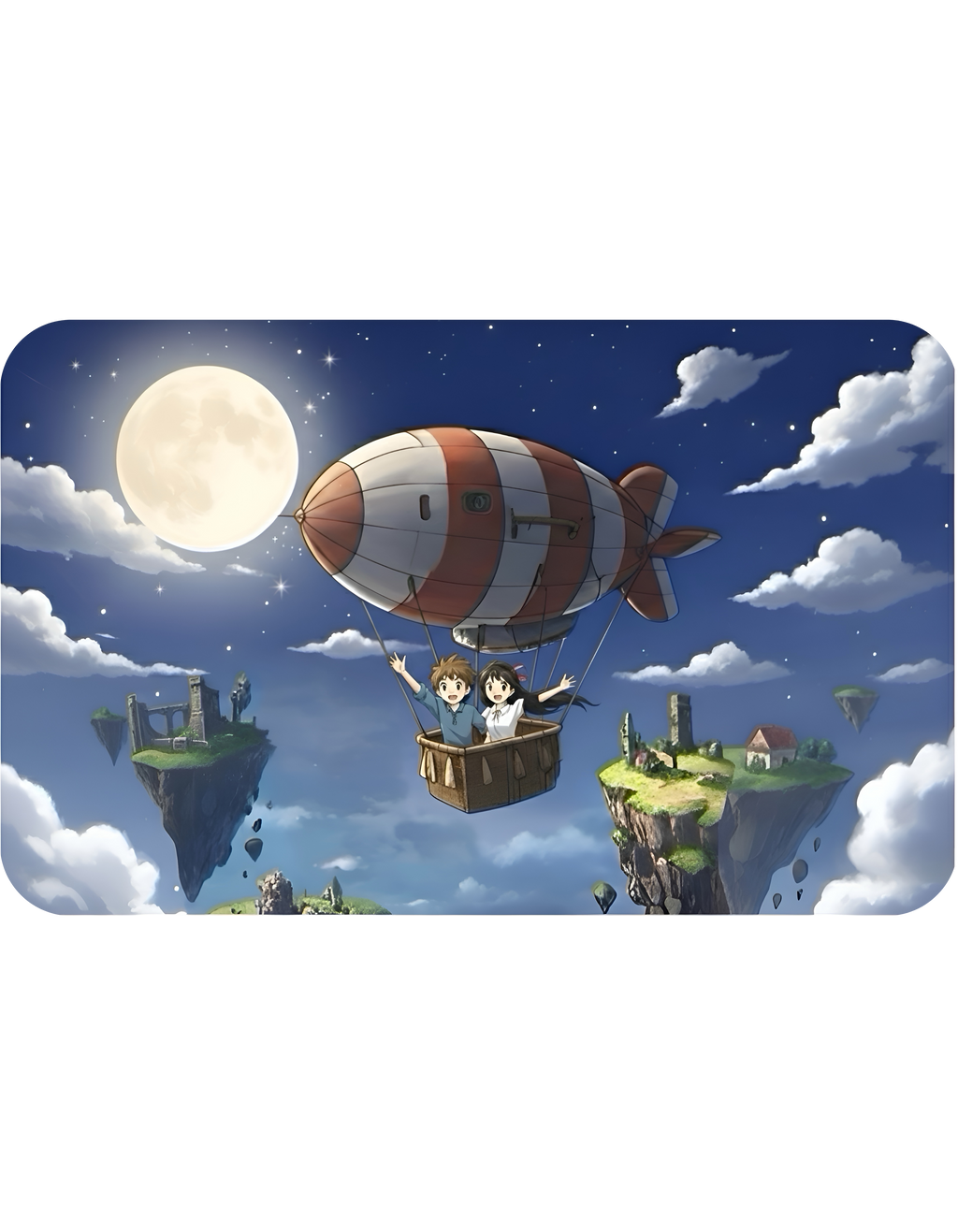 Hot Air Balloon Adventure #5 White Ceramic Mug — True Wealth, Adventure, & Creativity Cup (11oz/15oz)