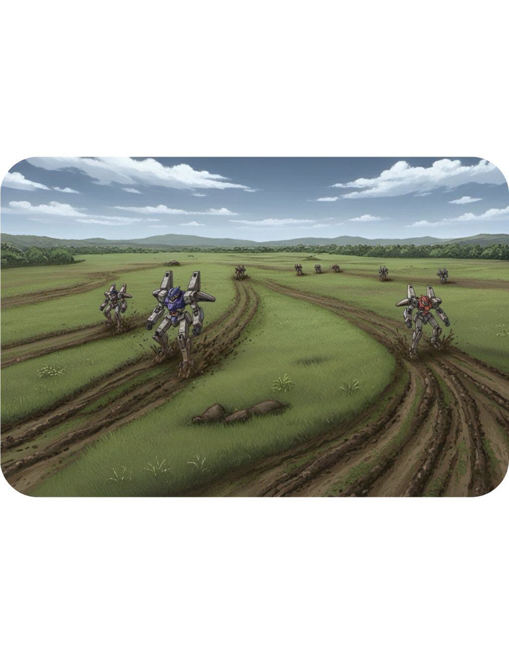 Mech Anime Racing Adventure White Ceramic Mug — Find Your Path To The Essentials Cup (11oz & 15oz)