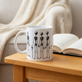 The Stick-To-It Species #12 White Ceramic Mug – Anatomy of Optimism Cup 11oz/15oz