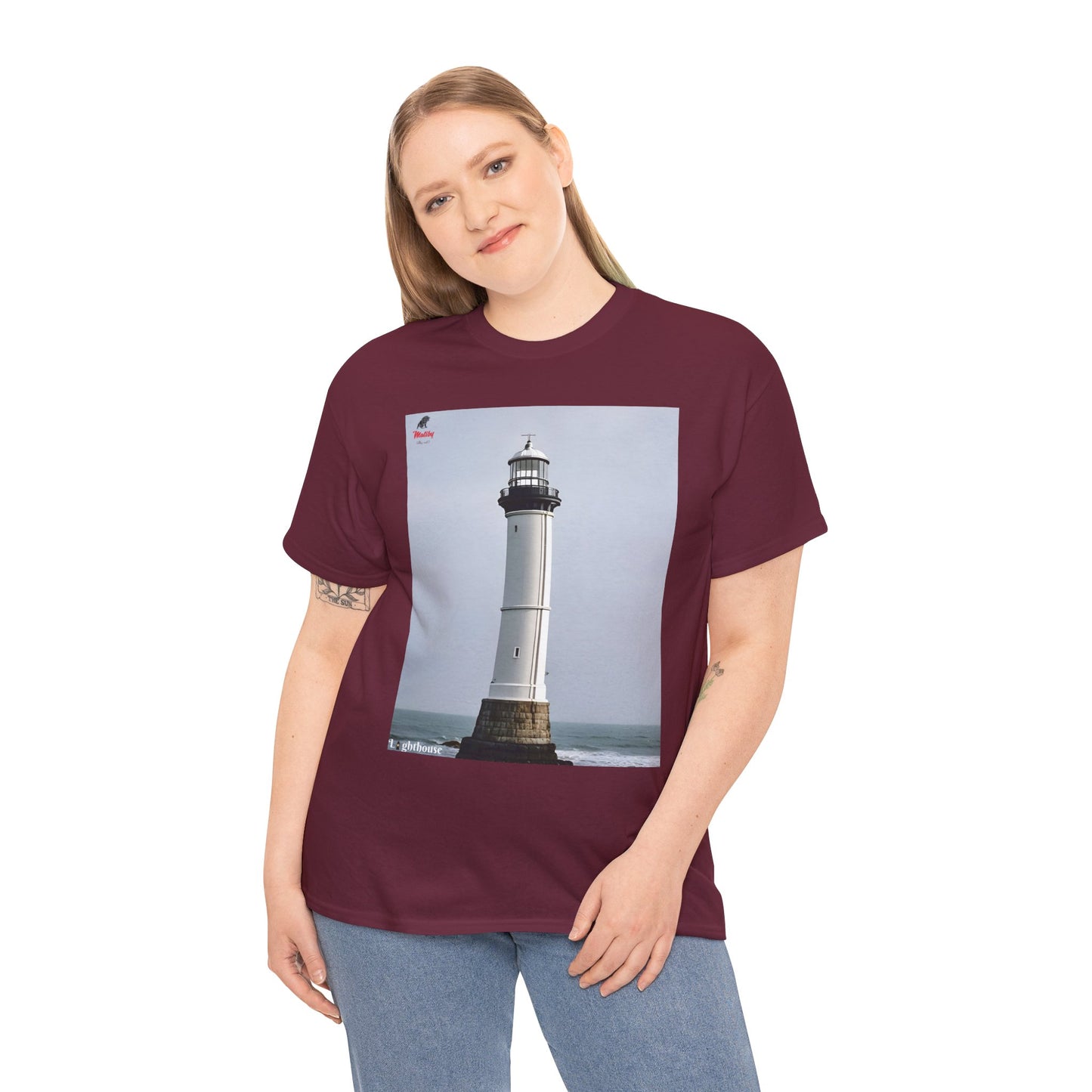 Lighthouse Unisex Heavy Cotton Tee