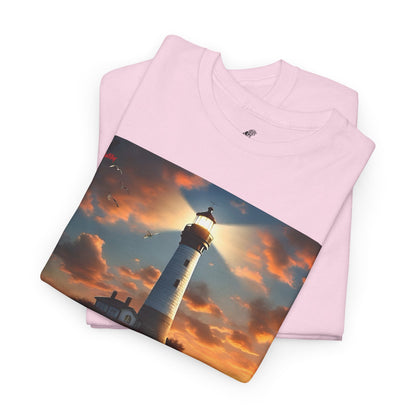 Lighthouse Unisex Heavy Cotton Tee