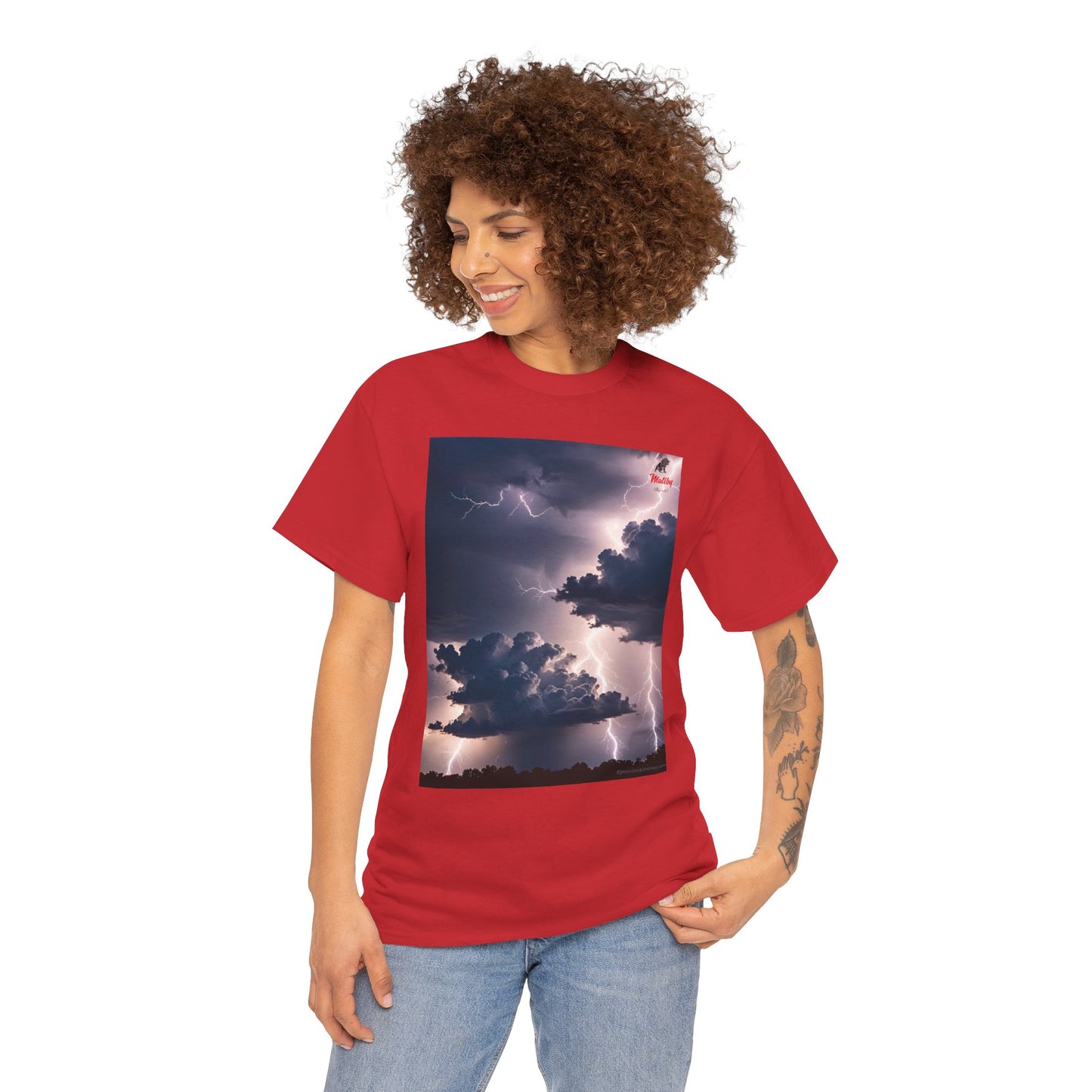 Lightning Style Unisex Heavy Cotton Tee