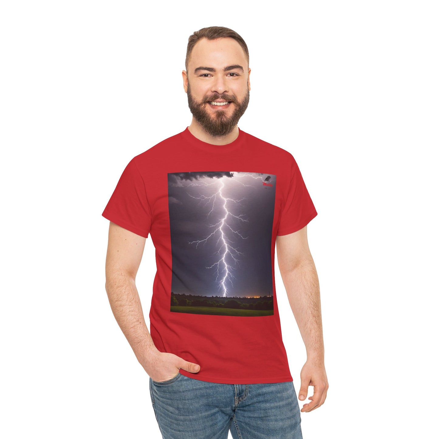 Lightning Style Unisex Heavy Cotton Tee