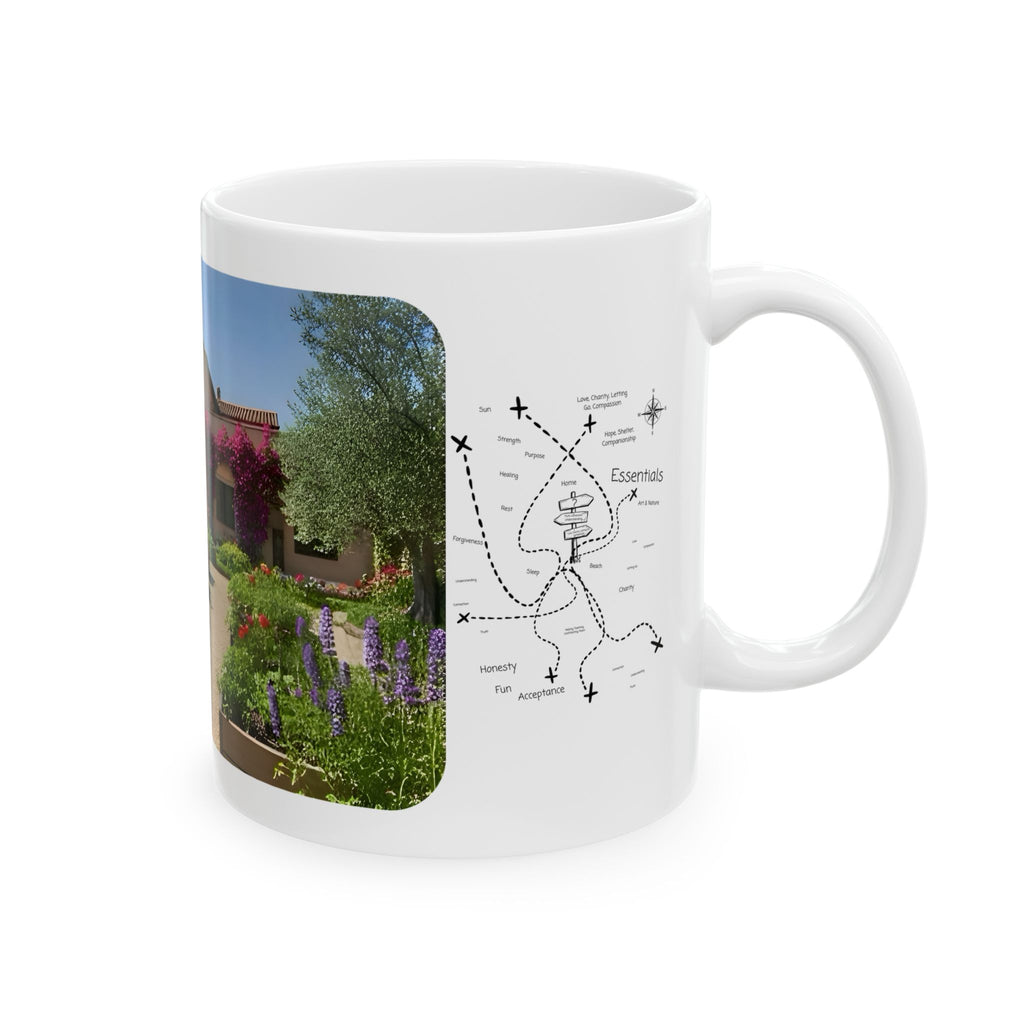 Cozy Architecture & Dreamy Landscapes #23 White Ceramic Mug – Homes Home Sweet Home Cup (11oz/15oz)