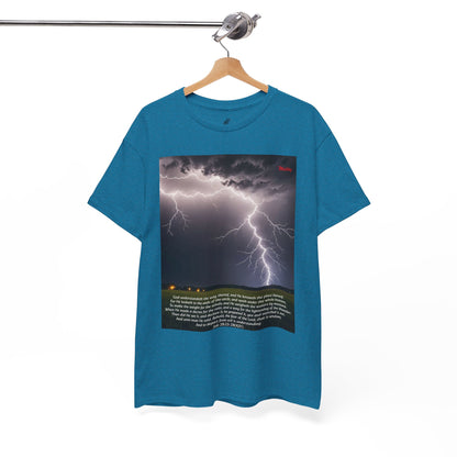 Lightning Style Fear of the Lord Unisex Heavy Cotton Tee