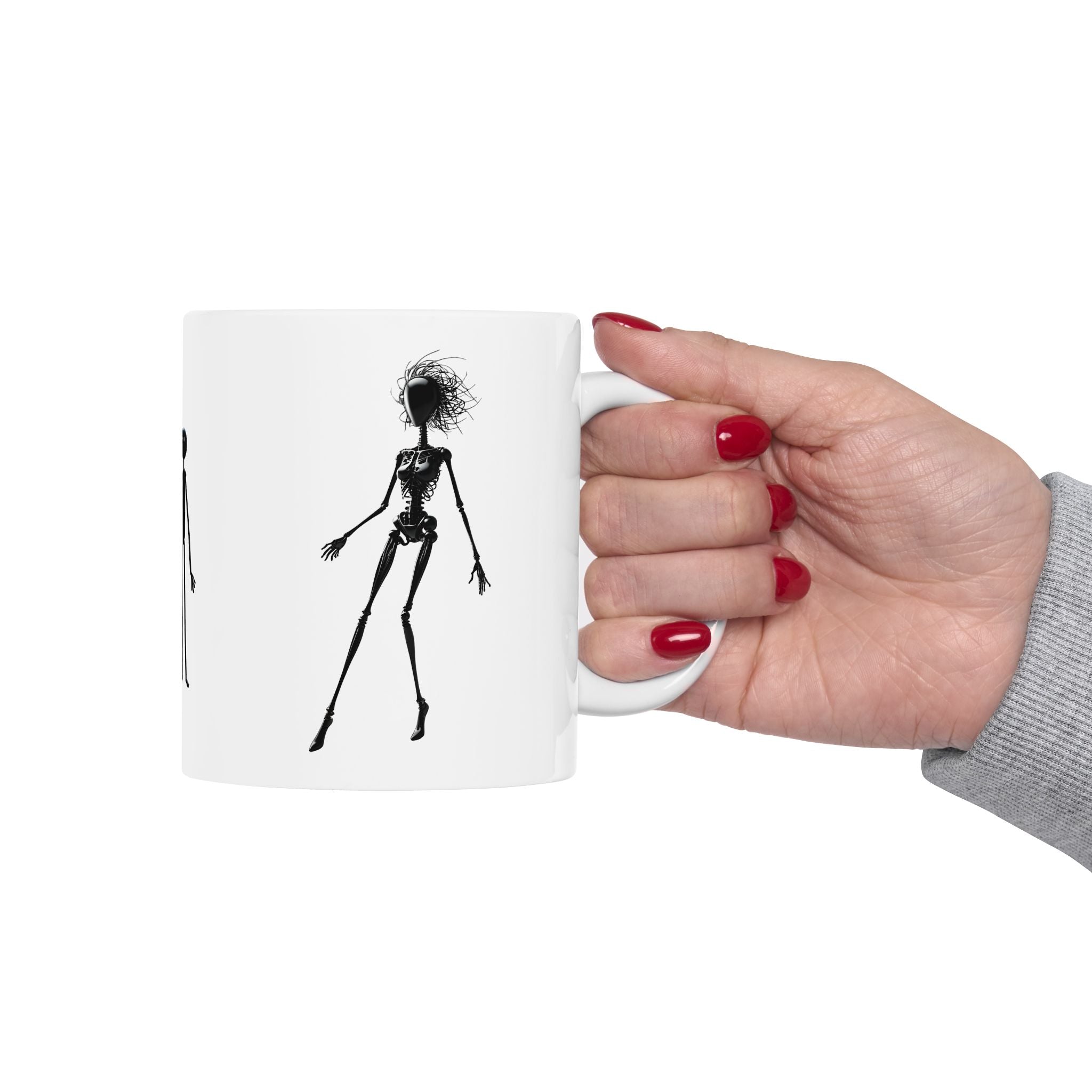 The Stick-To-It Species #15 White Ceramic Mug – Anatomy of Optimism Cup 11oz/15oz