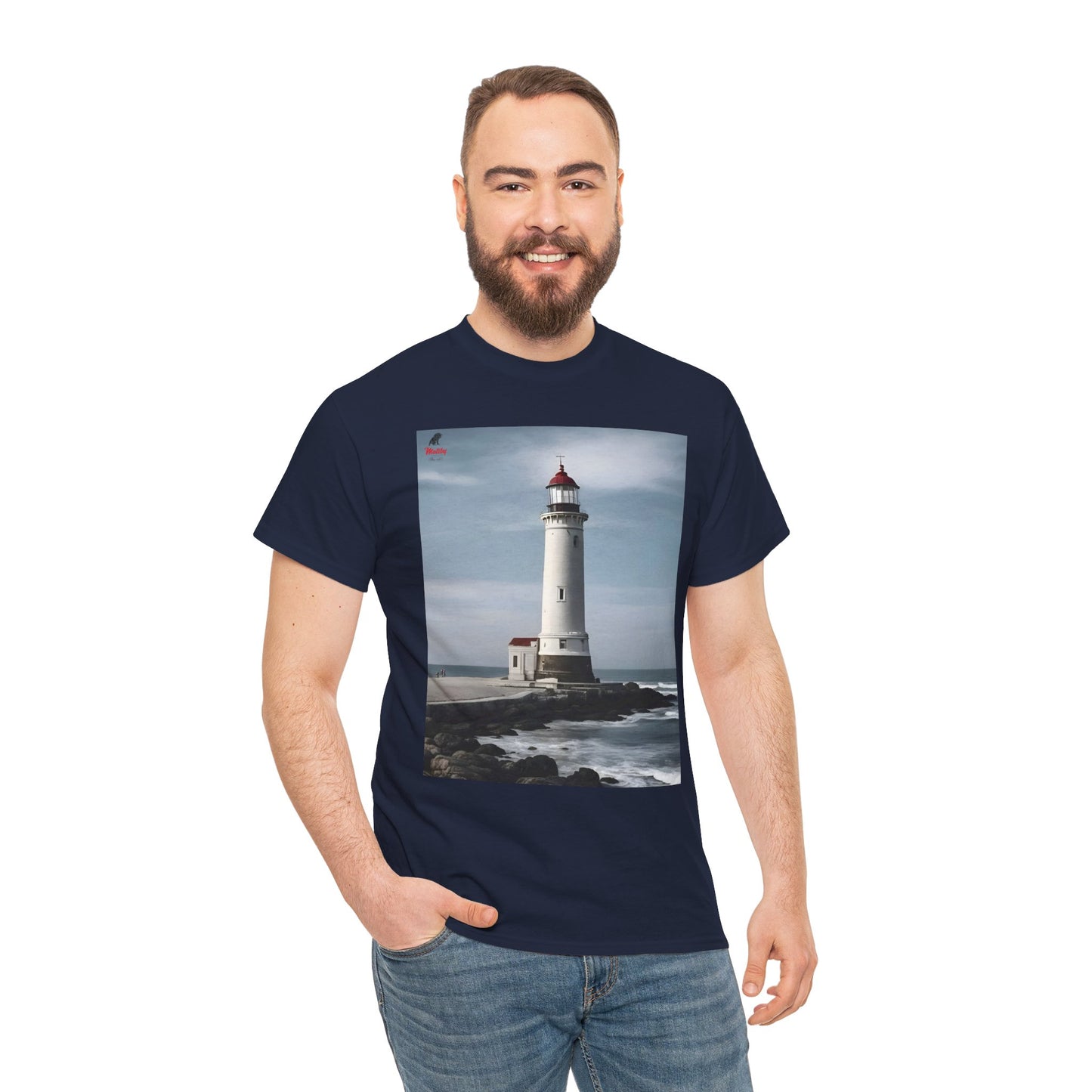 Lighthouse Unisex Heavy Cotton Tee