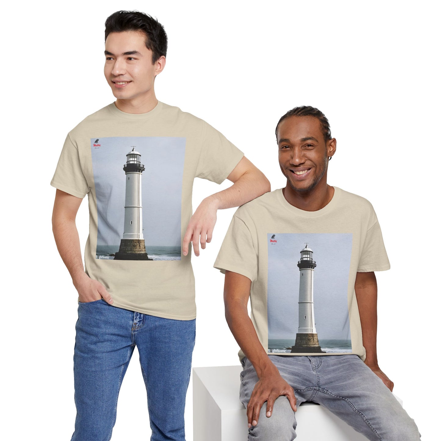 Lighthouse Unisex Heavy Cotton Tee