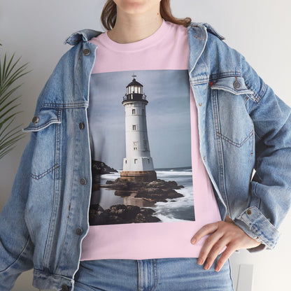 Lighthouse Unisex Heavy Cotton Tee